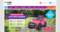 Desktop Screenshot of kidzauto.com.au